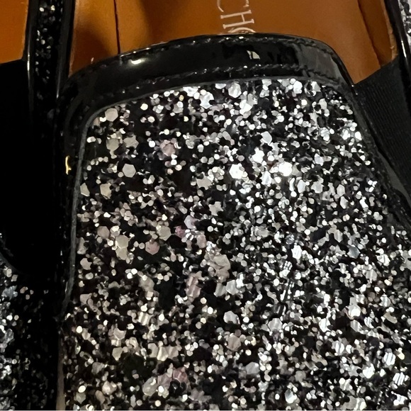 Jimmy Choo Glitter Demi Skate Sneakers Slip Ons Loafers 10 WhimsyGoth Rare - Picture 13 of 15